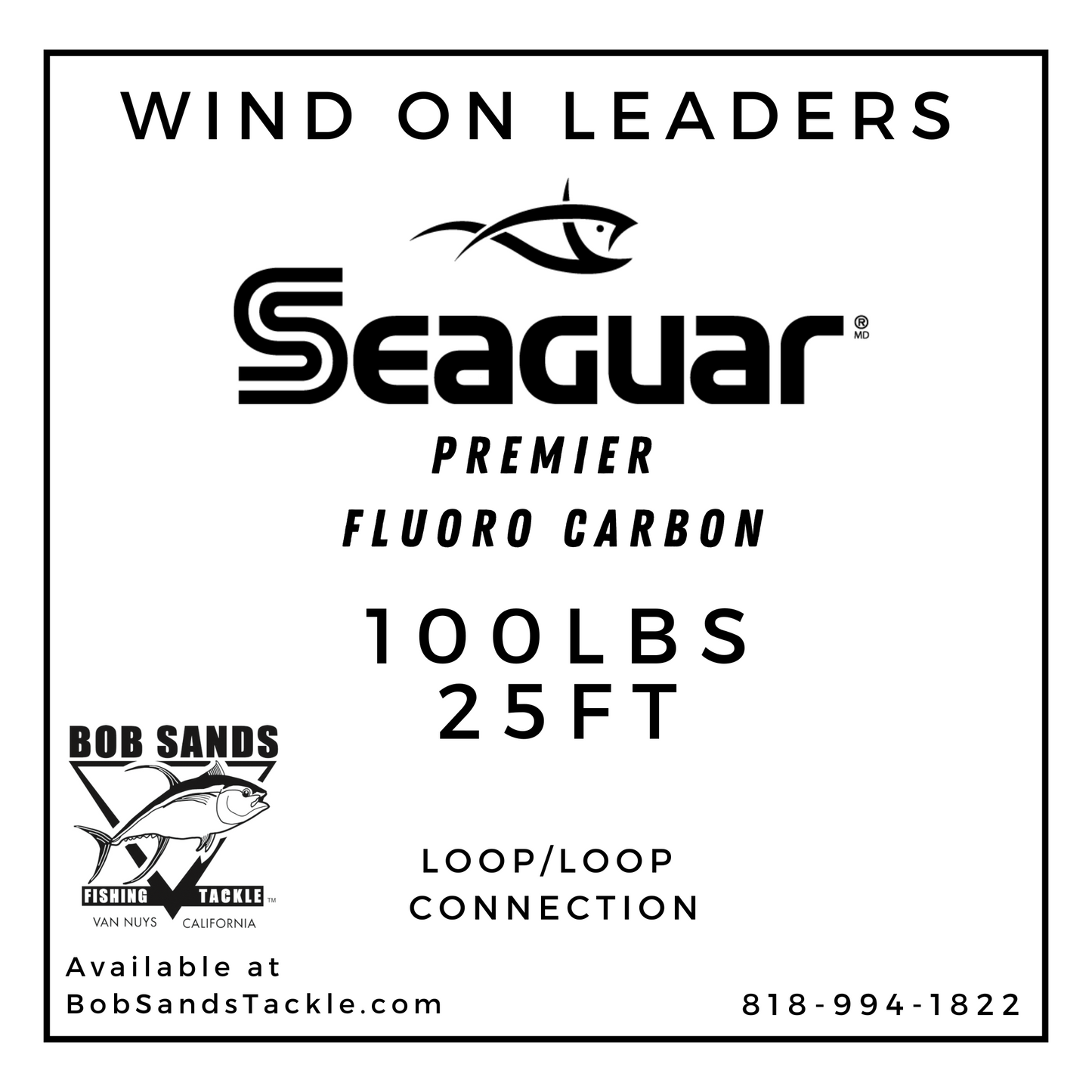 Wind On Leader - Seaguar Premier Fluorocarbon