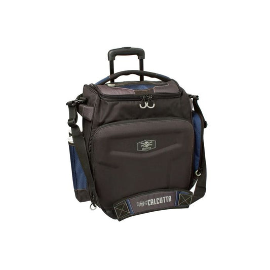 Calcutta CSRTB37 Explorer Rolling Tackle bag w/ 5 3700 trays & Rod holders