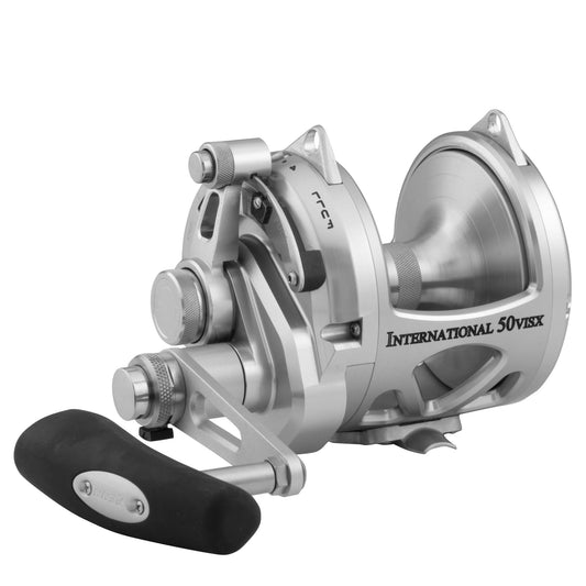 Penn International 2 Speed VISX Silver Reel